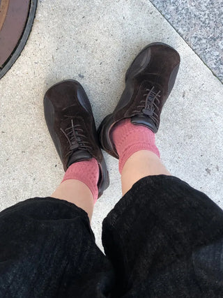Color Mood Ribbed All-Season Cotton Socks
