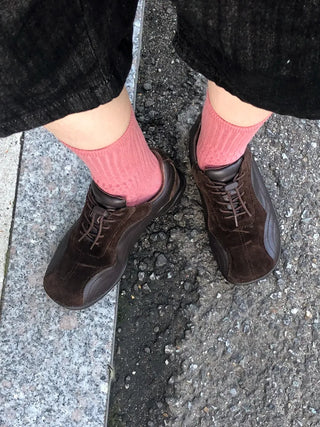 Color Mood Ribbed All-Season Cotton Socks