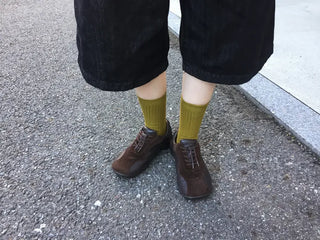Color Mood Ribbed All-Season Cotton Socks