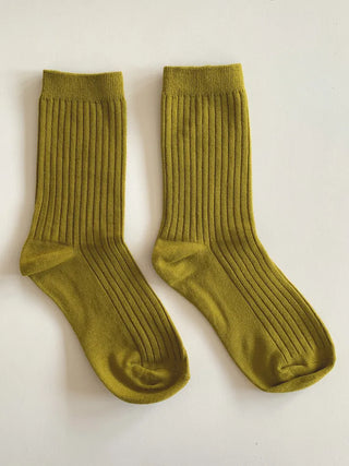 Color Mood Ribbed All-Season Cotton Socks