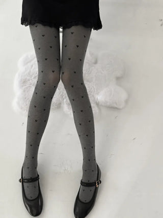 Stretchy Cotton Pattern All-Season Tights, Leggings, Footed Panties, Stockings Collection