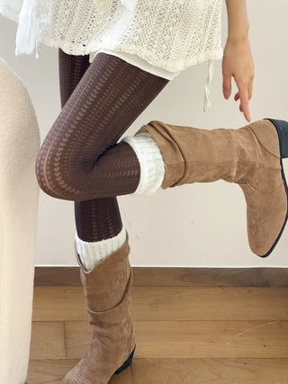 Stretchy Cotton Pattern All-Season Tights, Leggings, Footed Panties, Stockings Collection