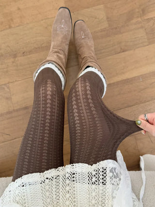 Stretchy Cotton Pattern All-Season Tights, Leggings, Footed Panties, Stockings Collection