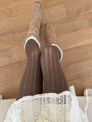Stretchy Cotton Pattern All-Season Tights, Leggings, Footed Panties, Stockings Collection