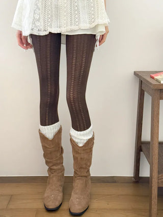 Stretchy Cotton Pattern All-Season Tights, Leggings, Footed Panties, Stockings Collection