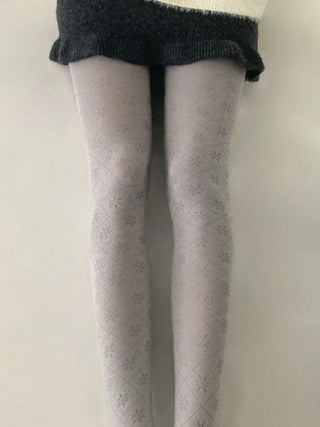 Stretchy Cotton Pattern All-Season Tights, Leggings, Footed Panties, Stockings Collection