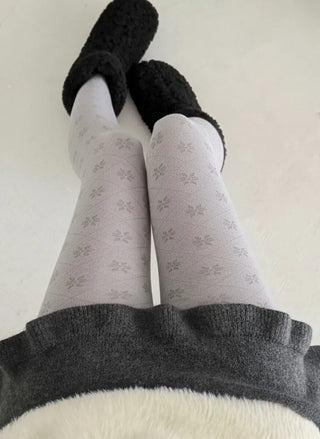 Stretchy Cotton Pattern All-Season Tights, Leggings, Footed Panties, Stockings Collection