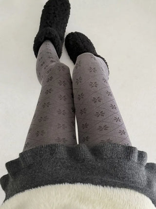 Stretchy Cotton Pattern All-Season Tights, Leggings, Footed Panties, Stockings Collection