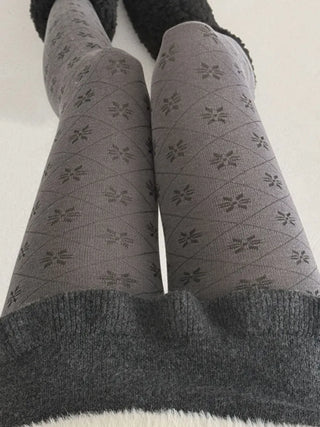 Stretchy Cotton Pattern All-Season Tights, Leggings, Footed Panties, Stockings Collection