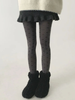 Stretchy Cotton Pattern All-Season Tights, Leggings, Footed Panties, Stockings Collection