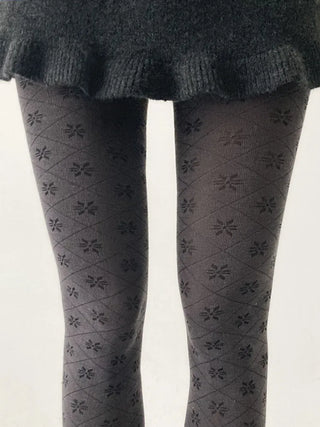 Stretchy Cotton Pattern All-Season Tights, Leggings, Footed Panties, Stockings Collection