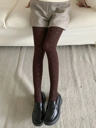 Stretchy Cotton Pattern All-Season Tights, Leggings, Footed Panties, Stockings Collection