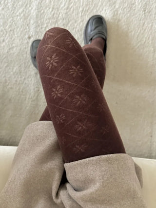 Stretchy Cotton Pattern All-Season Tights, Leggings, Footed Panties, Stockings Collection