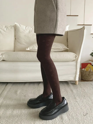 Stretchy Cotton Pattern All-Season Tights, Leggings, Footed Panties, Stockings Collection