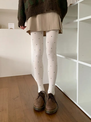 Stretchy Cotton Pattern All-Season Tights, Leggings, Footed Panties, Stockings Collection