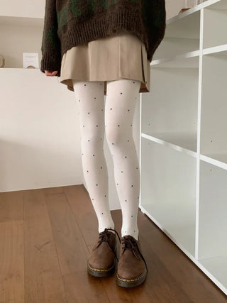 Stretchy Cotton Pattern All-Season Tights, Leggings, Footed Panties, Stockings Collection