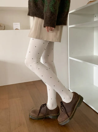 Stretchy Cotton Pattern All-Season Tights, Leggings, Footed Panties, Stockings Collection