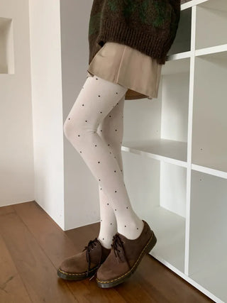 Stretchy Cotton Pattern All-Season Tights, Leggings, Footed Panties, Stockings Collection