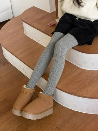 Stretchy Cotton Pattern All-Season Tights, Leggings, Footed Panties, Stockings Collection