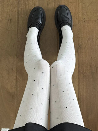 Stretchy Cotton Pattern All-Season Tights, Leggings, Footed Panties, Stockings Collection