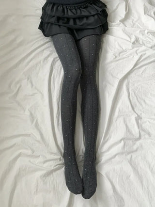 Stretchy Cotton Pattern All-Season Tights, Leggings, Footed Panties, Stockings Collection