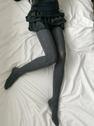 Stretchy Cotton Pattern All-Season Tights, Leggings, Footed Panties, Stockings Collection