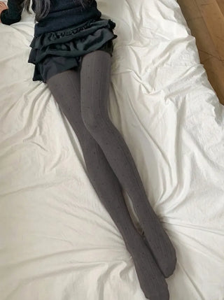 Stretchy Cotton Pattern All-Season Tights, Leggings, Footed Panties, Stockings Collection