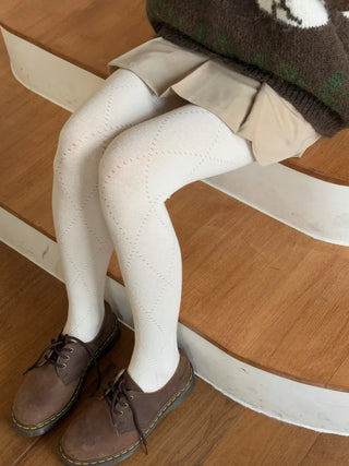 Stretchy Cotton Pattern All-Season Tights, Leggings, Footed Panties, Stockings Collection