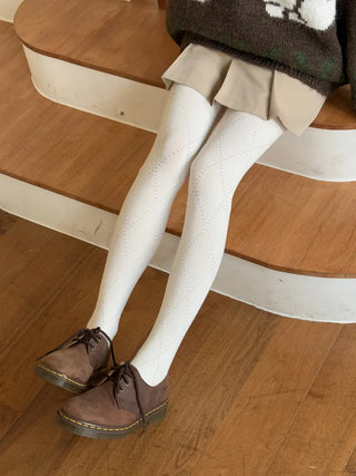 Stretchy Cotton Pattern All-Season Tights, Leggings, Footed Panties, Stockings Collection