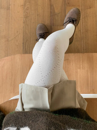 Stretchy Cotton Pattern All-Season Tights, Leggings, Footed Panties, Stockings Collection