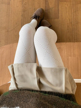 Stretchy Cotton Pattern All-Season Tights, Leggings, Footed Panties, Stockings Collection
