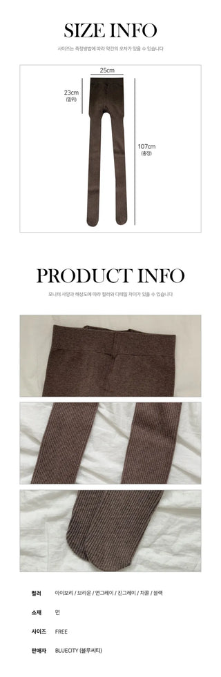 Stretchy Cotton Pattern All-Season Tights, Leggings, Footed Panties, Stockings Collection