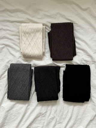 Stretchy Cotton Pattern All-Season Tights, Leggings, Footed Panties, Stockings Collection