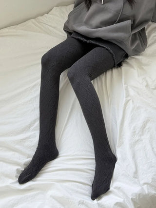 Stretchy Cotton Pattern All-Season Tights, Leggings, Footed Panties, Stockings Collection