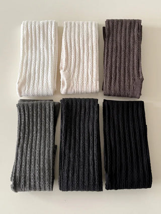 Stretchy Cotton Pattern All-Season Tights, Leggings, Footed Panties, Stockings Collection