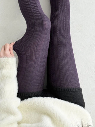 Stretchy Cotton Pattern All-Season Tights, Leggings, Footed Panties, Stockings Collection