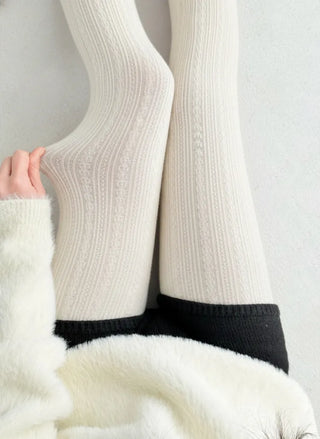 Stretchy Cotton Pattern All-Season Tights, Leggings, Footed Panties, Stockings Collection