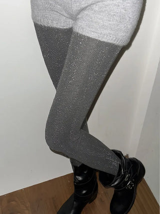 Stretchy Cotton Pattern All-Season Tights, Leggings, Footed Panties, Stockings Collection