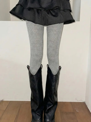 Stretchy Cotton Pattern All-Season Tights, Leggings, Footed Panties, Stockings Collection
