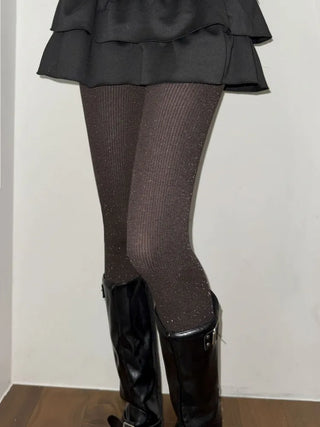 Stretchy Cotton Pattern All-Season Tights, Leggings, Footed Panties, Stockings Collection