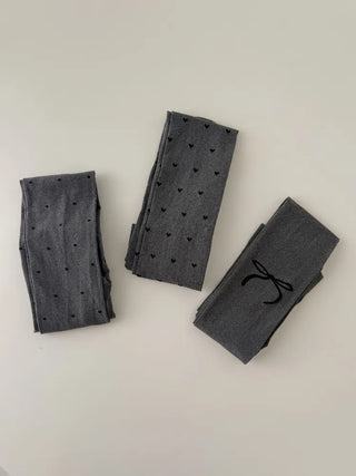Stretchy Cotton Pattern All-Season Tights, Leggings, Footed Panties, Stockings Collection