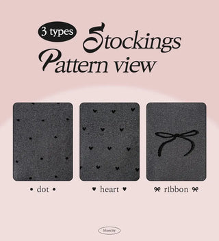 Stretchy Cotton Pattern All-Season Tights, Leggings, Footed Panties, Stockings Collection