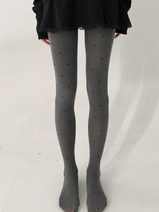 Stretchy Cotton Pattern All-Season Tights, Leggings, Footed Panties, Stockings Collection