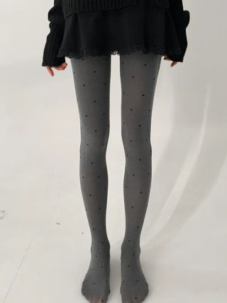 Stretchy Cotton Pattern All-Season Tights, Leggings, Footed Panties, Stockings Collection