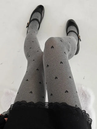 Stretchy Cotton Pattern All-Season Tights, Leggings, Footed Panties, Stockings Collection