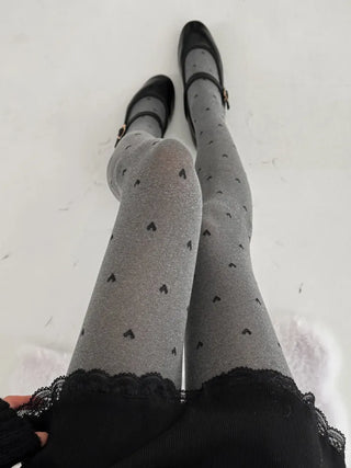 Stretchy Cotton Pattern All-Season Tights, Leggings, Footed Panties, Stockings Collection