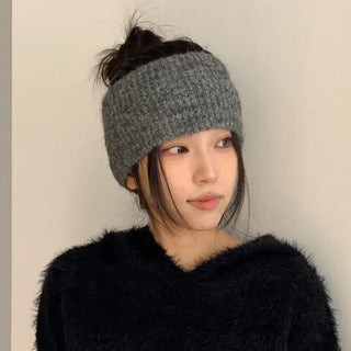 Popular Best-Selling Thick Cable Knit Wide Hairband Collection