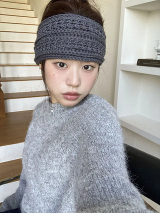 Popular Best-Selling Thick Cable Knit Wide Hairband Collection
