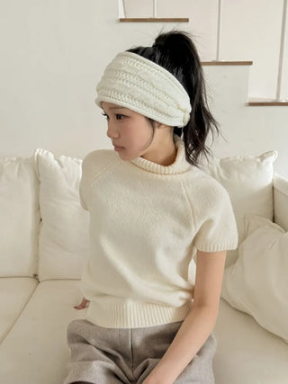 Popular Best-Selling Thick Cable Knit Wide Hairband Collection