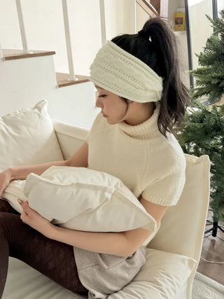 Popular Best-Selling Thick Cable Knit Wide Hairband Collection